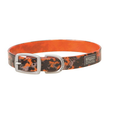 TERRAIN D.O.G. 07-3161-OR-17 3/4X17" Brahma Collar Camo Orange