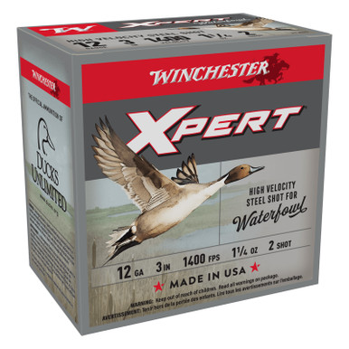 Winchester WEX123H2 Super X Xpert HV 12 Gauge 3" 1 1/4 oz 2 Shot 25 Rounds
