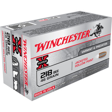 Winchester X218B SuperX 218 Bee 46 GR HP 50 Rounds