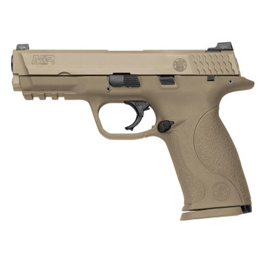 Smith & Wesson S&W M&P9 VTAC Viking Tactics Pistol 9mm Dark Earth Trijicon/Fiber Optic Sights