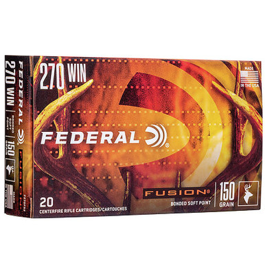 Federal F270FS2 Fusion 270 150 GR SP 20 Rounds
