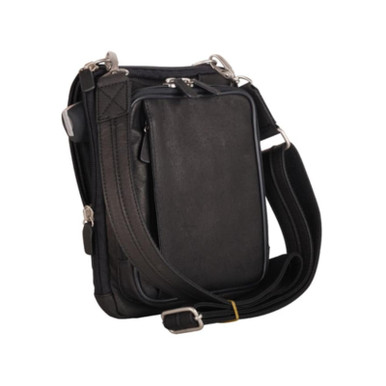 Gun Tote'n Mamas Raven Cross Body CC Purse 7.5"x9.25"x2.25" GTM-99/BK