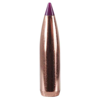 Nosler 6mm Caliber (.243" Diameter) 90 Grain Spitzer Purple Ballistic Tip Hunting Bullet 50 Count, 24090