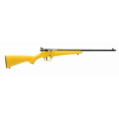 Savage Rascal Youth Bolt 22 LR Yellow Synthetic