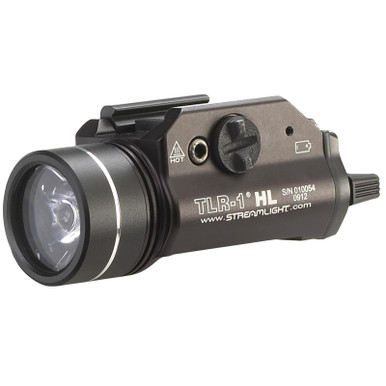 Streamlight TLR-1 HL Weapon Light LED, 2 CR123A Batteries Aluminum Matte