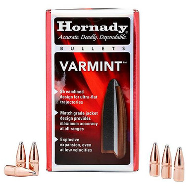 HORNADY 2240 22 CAL .224 50 GR SP SX 100 CT.