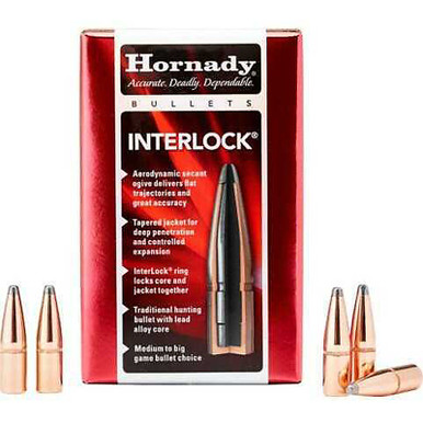 HORNADY 2730 270 CAL .277 130 GR SP INTERLOCK 100 CT.