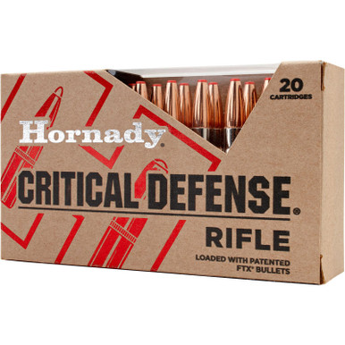Hornady 80260 Critical Defense 223 73 GR FTX 20 Rounds