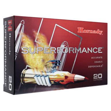 Hornady 80933 Superformance 308/7.62 NATO 150 GR SST 20 Rounds