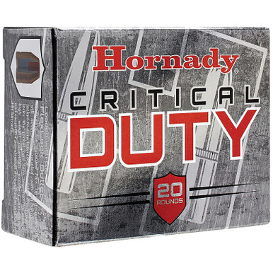 Hornady 91256 Critical Duty 10mm 175 GR Flexlock 20 Rounds