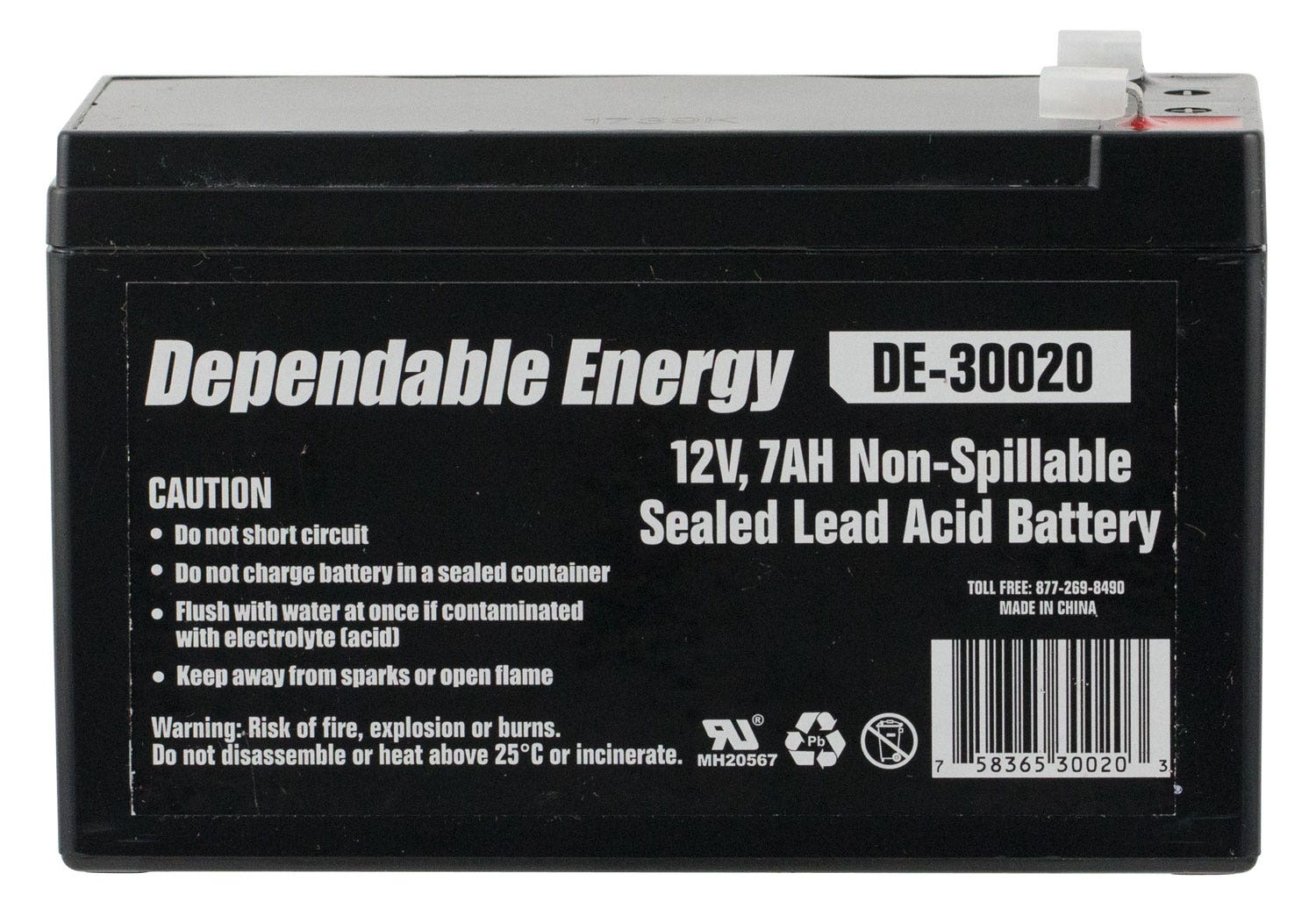 American Hunter 12V 7Amp Hr Rechargeable Battery
