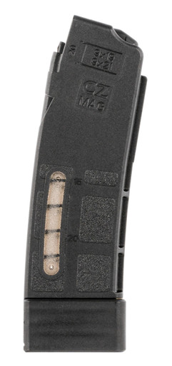 CZ-USA 11356 CZ Scorpion  9mm Luger 20Rnd Black Poly Magazine