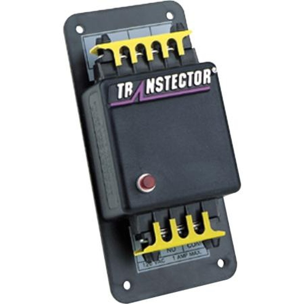 TRANSTECTOR 1100-855 Single Phase Hardwired Surged Protection for 120 Vac, 15A Max with Remote Status Monitoring (dry Contact Relay).Illuminated