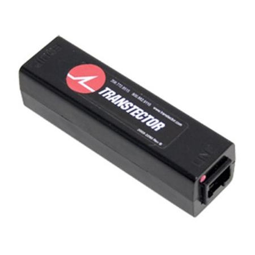 TRANSTECTOR 1101-905-1 60V Poe DIN Rail Surge Protector with RJ45 CAT5 Connector