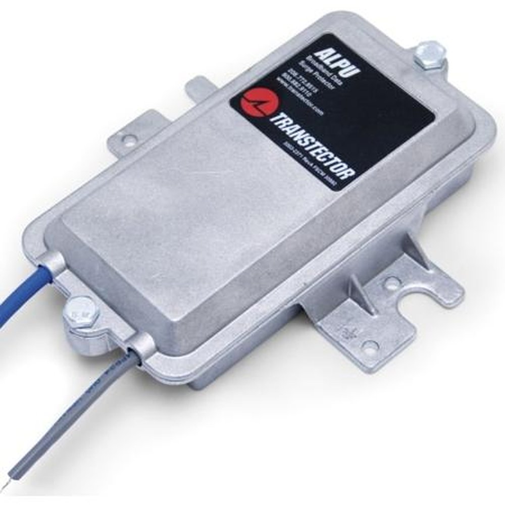 TRANSTECTOR 1101-971 92V Power Over Ethernet Surge Protector (qty 2).RJ-45 Connectors.Wall/pole Mountable.Outdoor Cast Aluminum Enclosure
