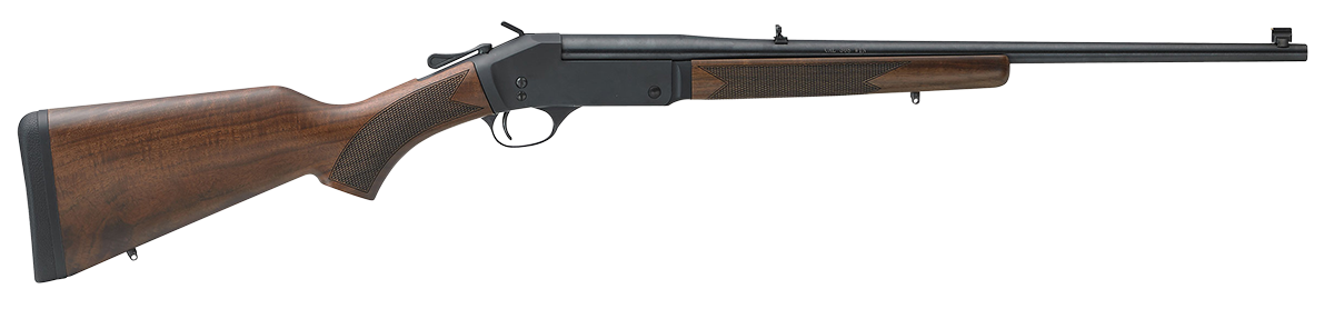 Henry Single Shot Break Open Rifle .350 Legend 22" Blued Barrel/Receiver Bead Front/Leaf Rear Sight American Walnut Stock H015350