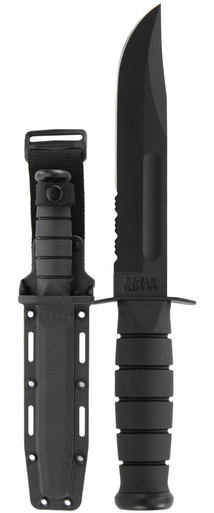 KA-BAR Black Fighting/Utility Knife 7" with Sheath