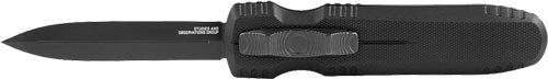 Sog Knife Pentagon Otf - Blackout 3.79" Dbl Edge Blade