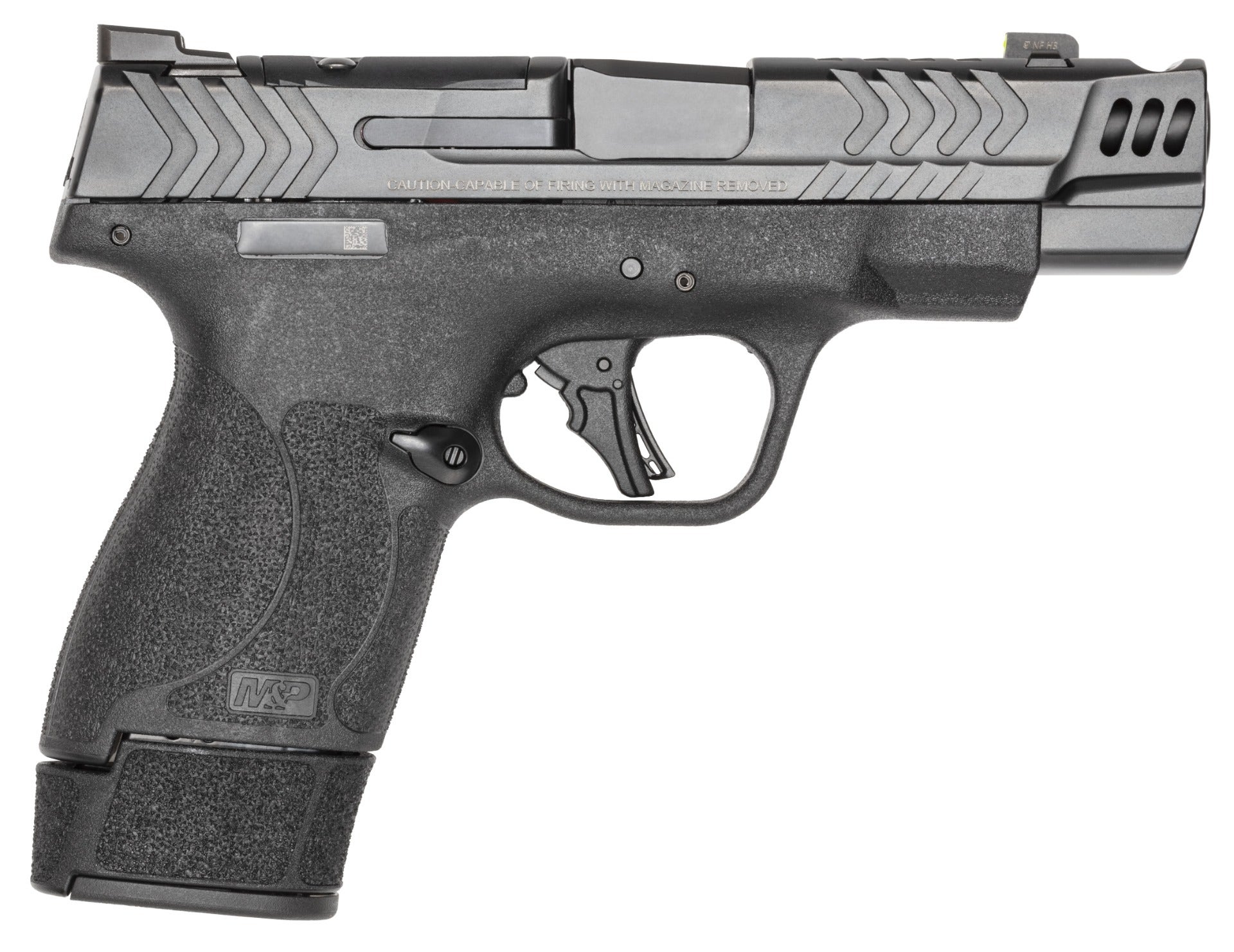 Smith & Wesson M&P Shield Plus Carry Comp 9MM Pistol 4" Black 13990