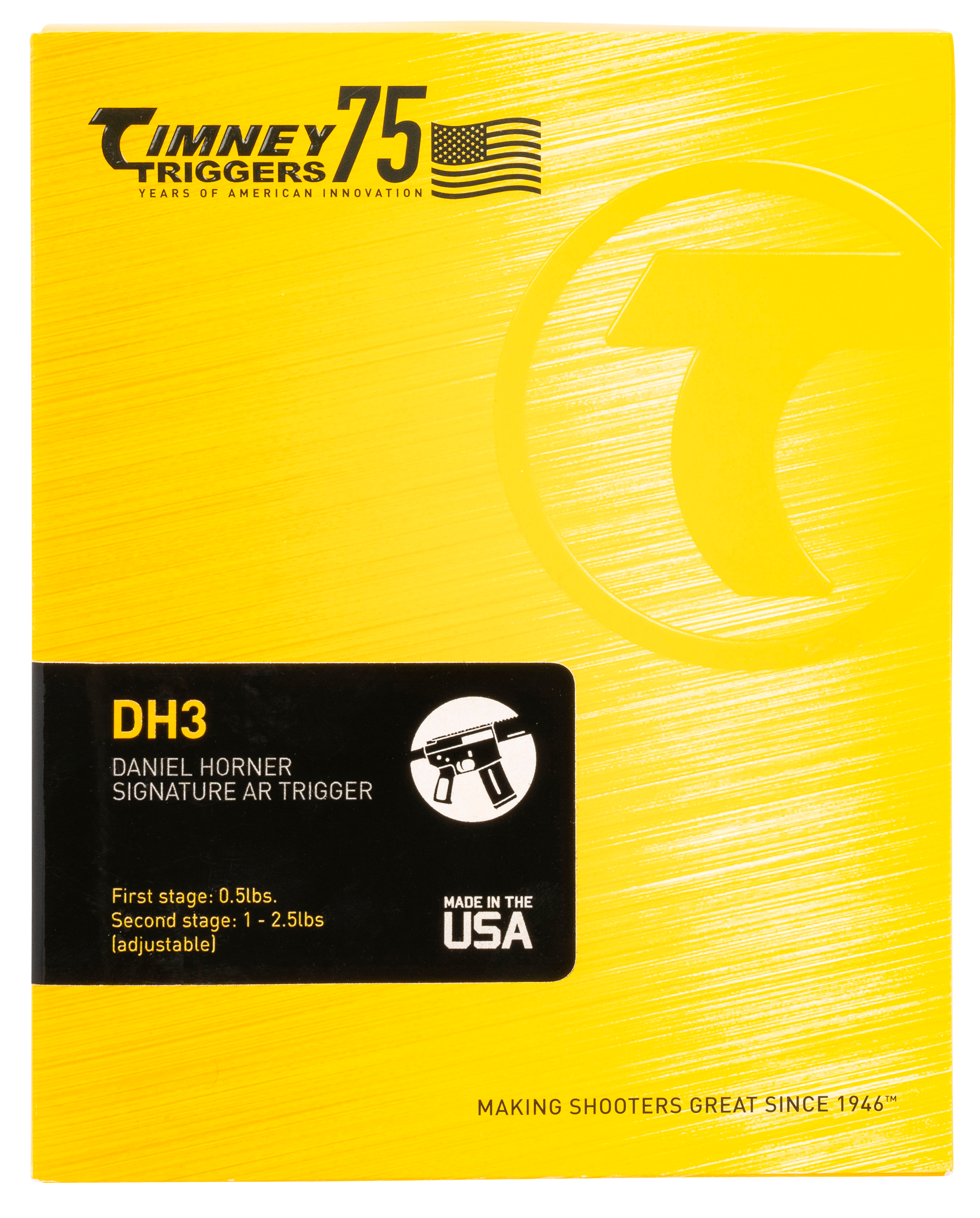 Timney Triggers Daniel Horner Signature, Timney Dh3           Horner Signature Ar Trg 2stg