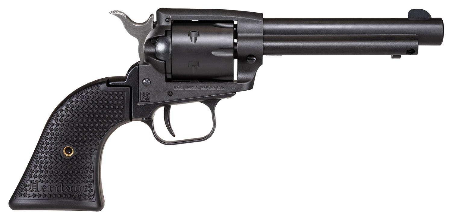 Heritage Mfg Rough Rider 22 LR Revolver 4.75" Black SRR22BS4PG