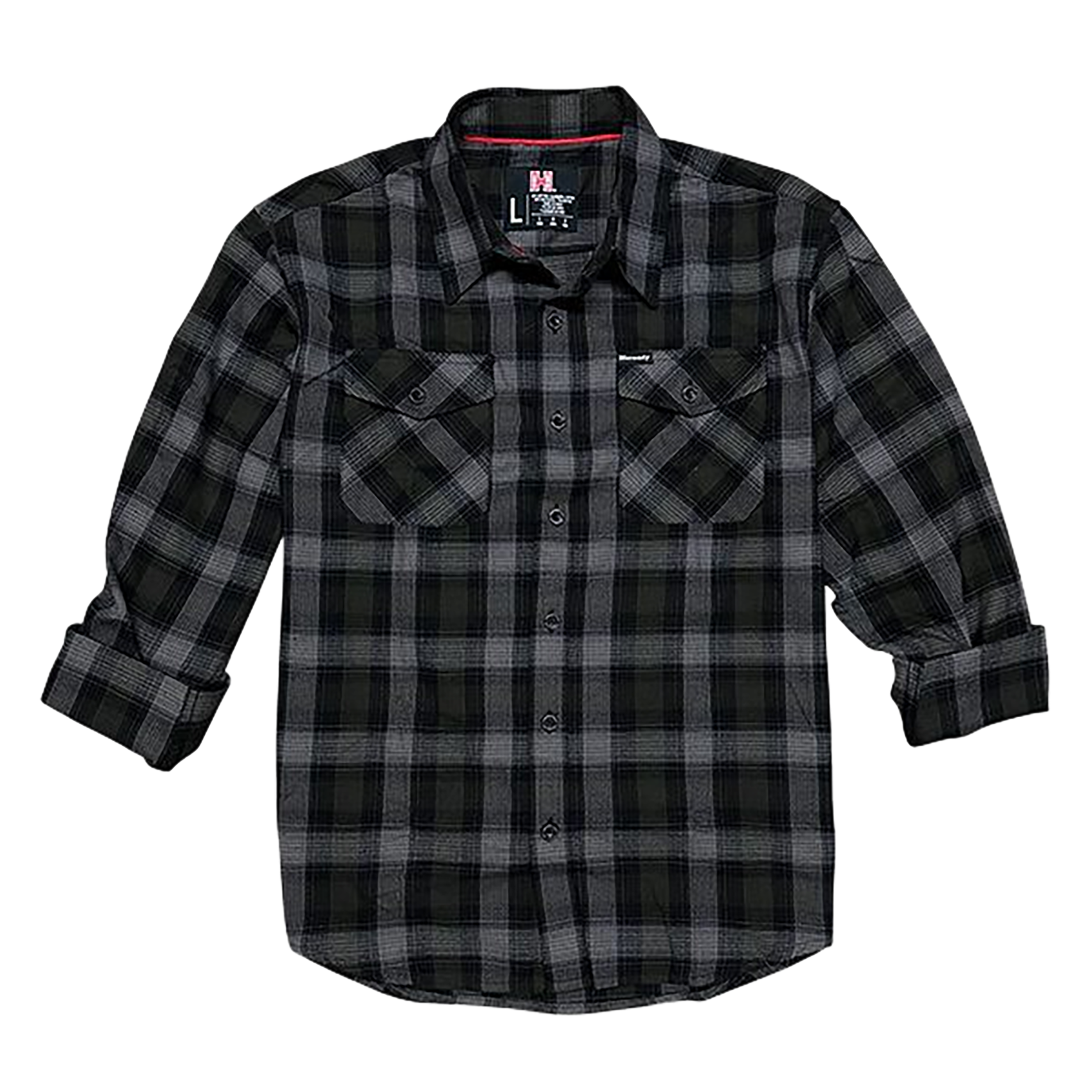 Horizon Design Flannel Shirt, Hdesign 32216  Hornady L/s Flannel        3x Olive