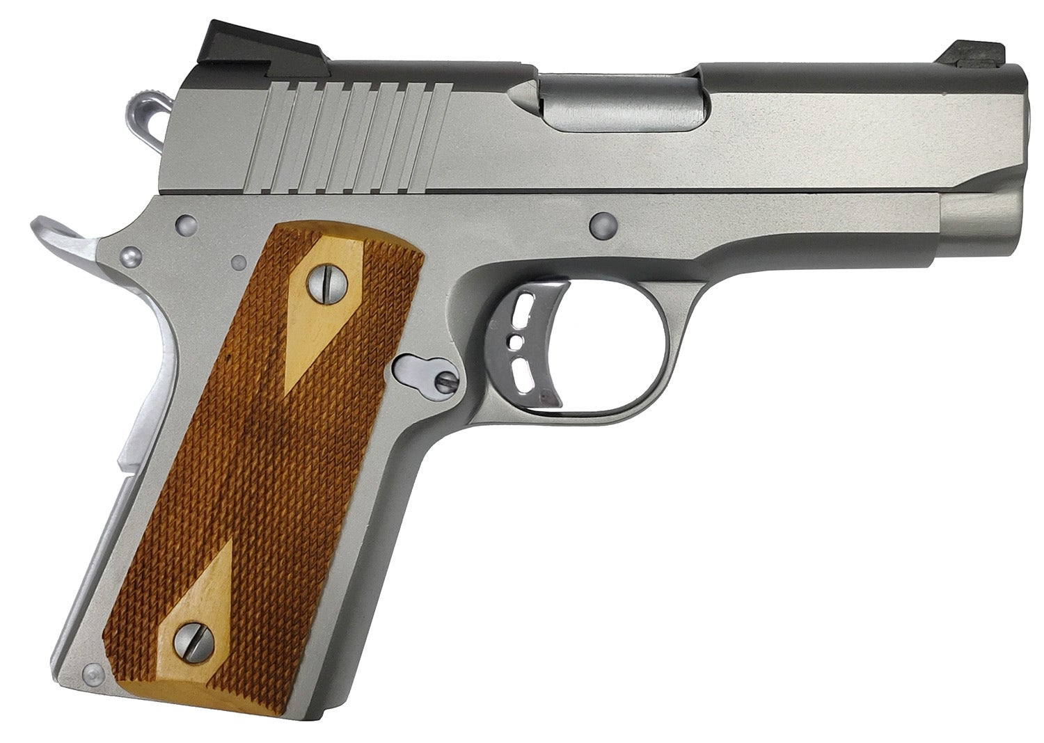 Rock Island Rock Standard CS 9MM Luger Pistol 3.60" SS/Wood 56829