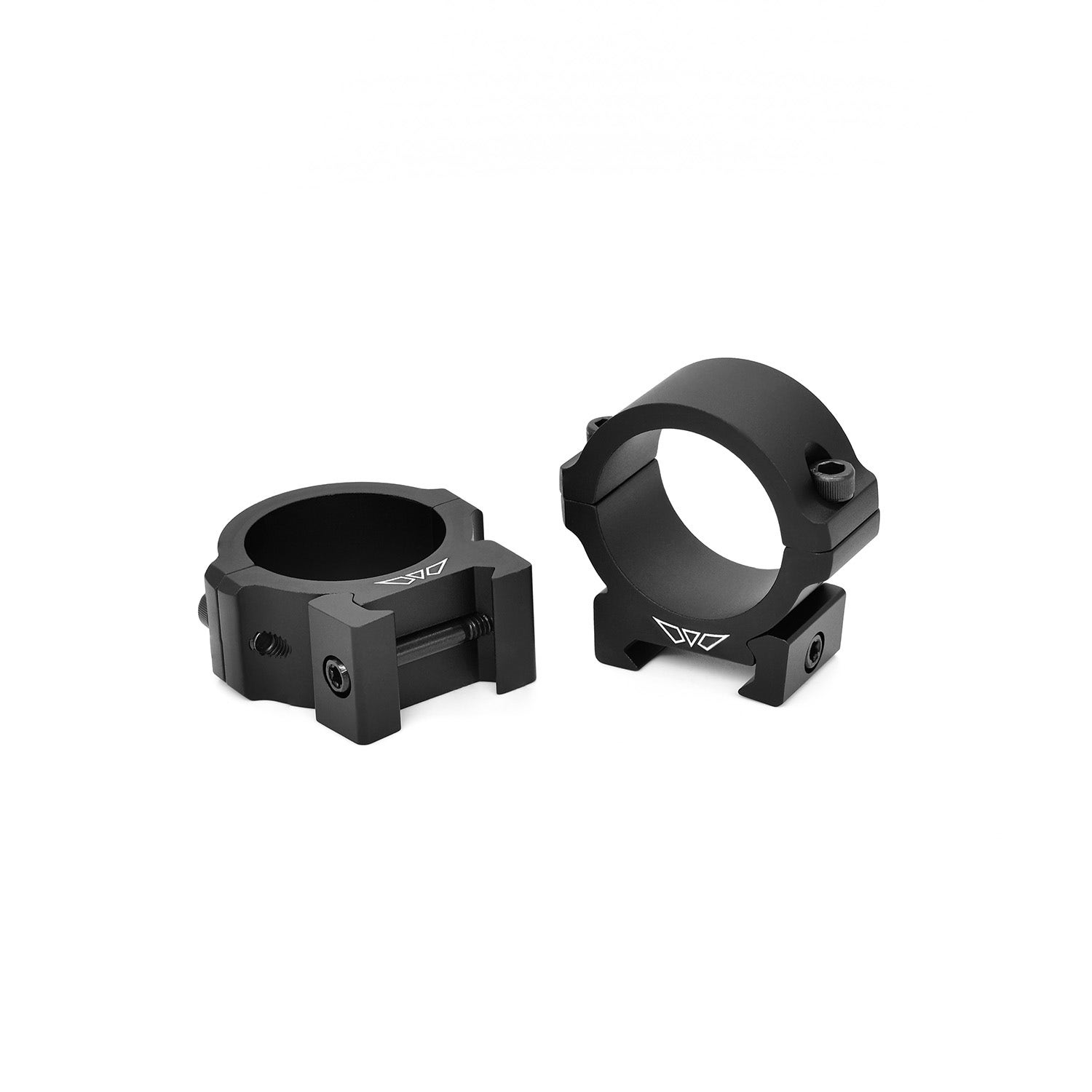 Warne Vapor Horizontal Ring Set 30mm Tube Low