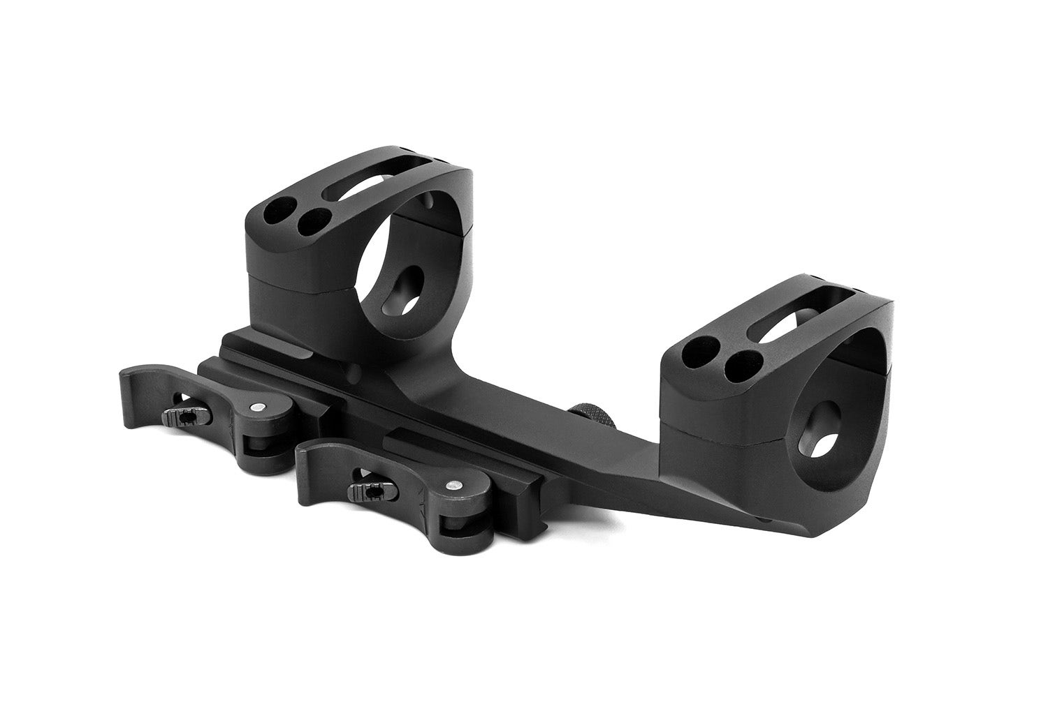 Warne X-SKEL Scope Mount/Ring Combo Quick Detach Black Anodized 30mm Tube