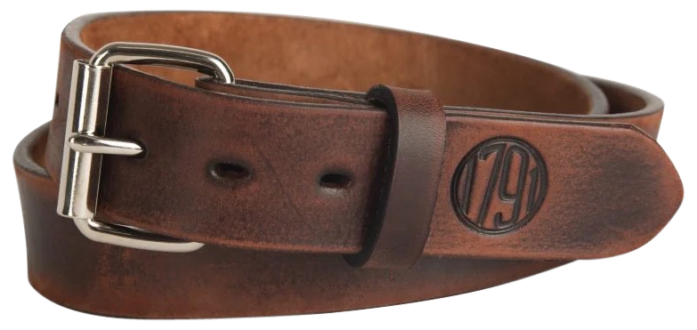 1791 Gunleather Gun Belt Vintage Leather 48/52 1.50" Wide