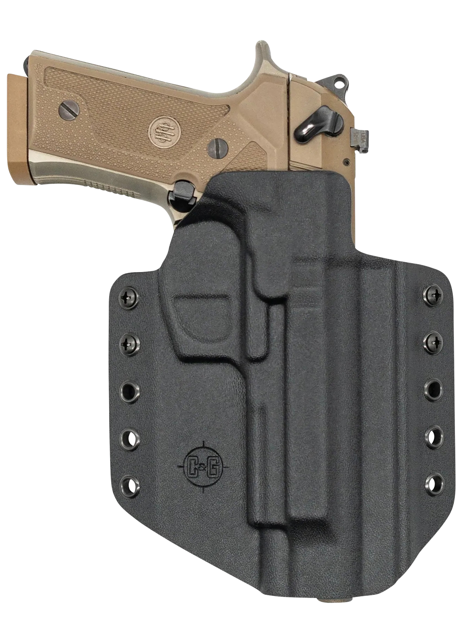 C&G Holsters Covert OWB Fits Beretta M9A3/M9A4 Right Hand