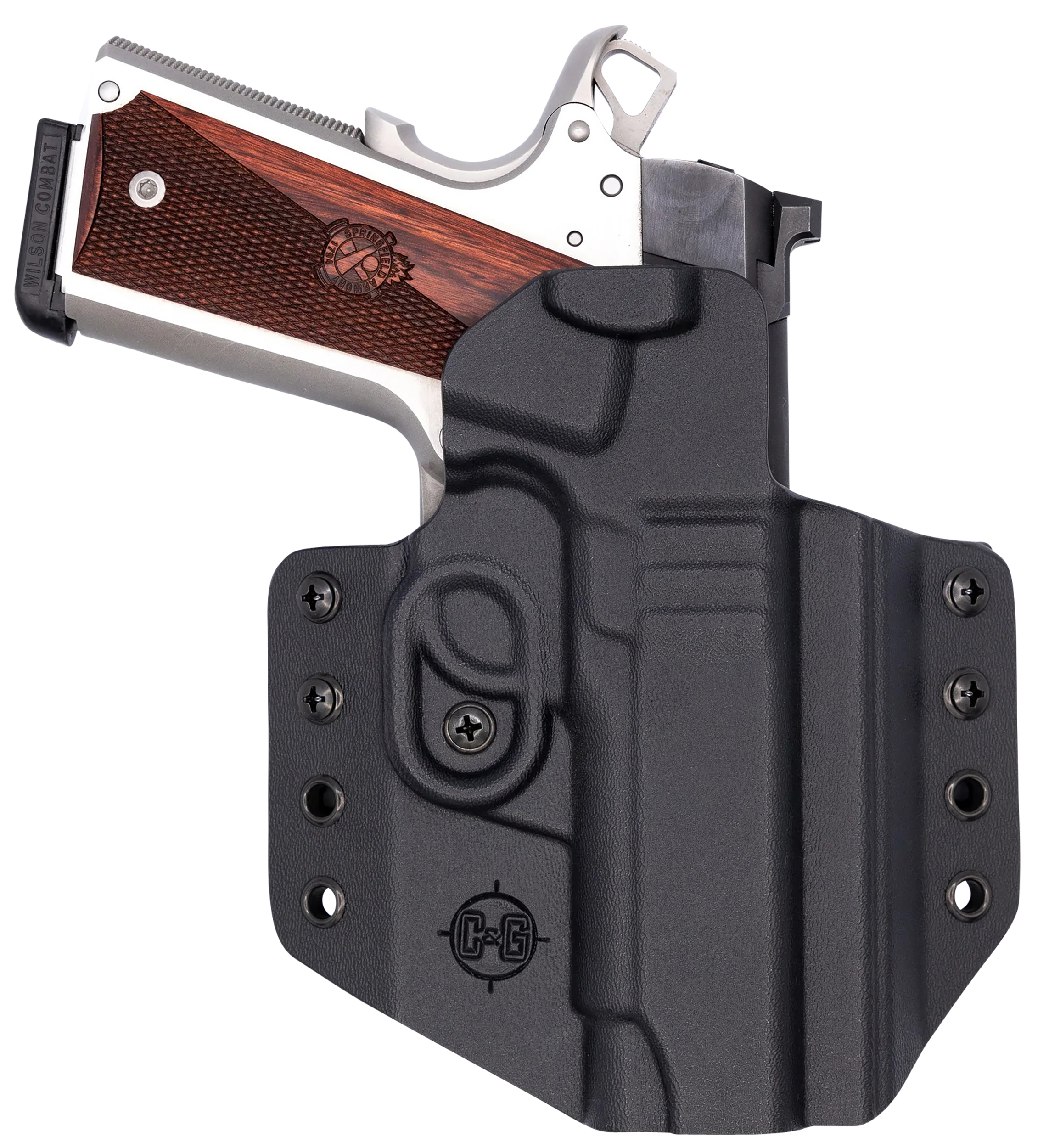 C&G Holsters Covert OWB Fits 1911 4.25"/ Wilson Combat EDC X9 Right Hand
