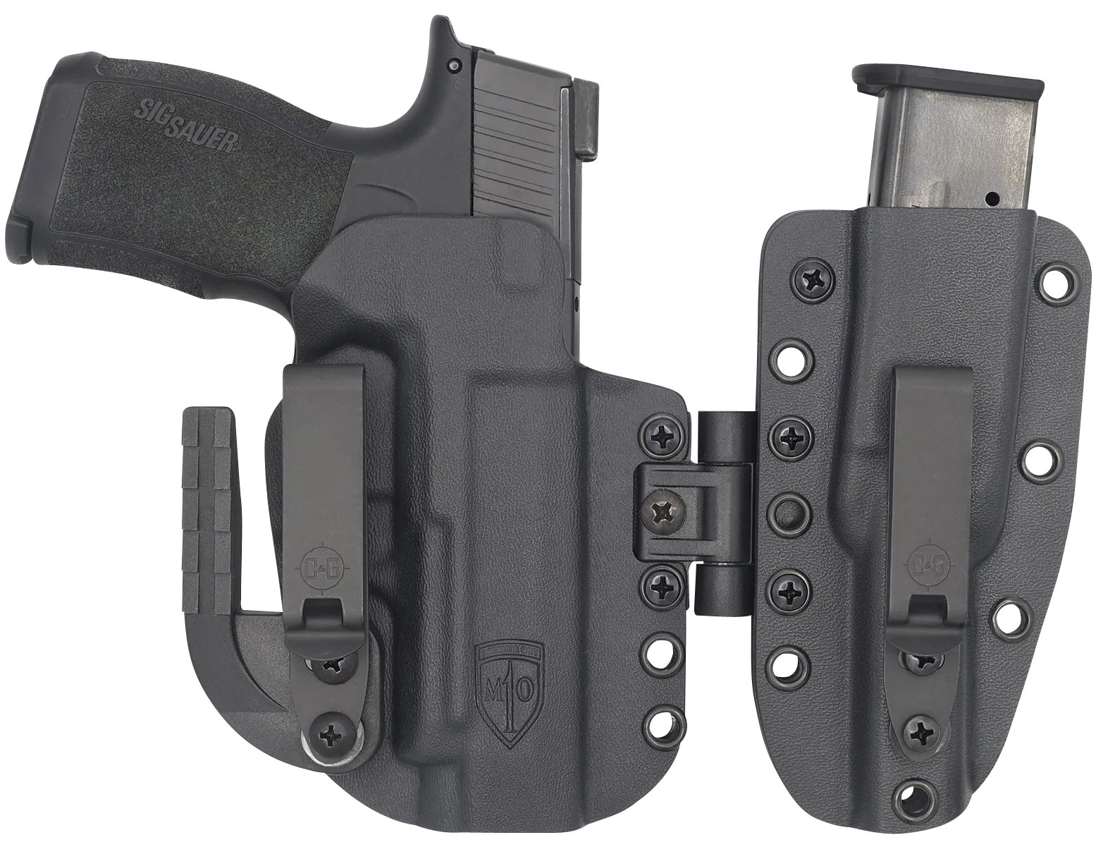 C&G Holsters MOD 1 Holster System IWB Belt Clip Fits Sig P365/XL
