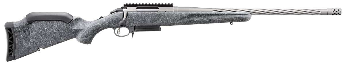 Ruger American Rifle Gen II 7mm PRC 3+1 20" Threaded Barrel Steel Receiver Picatinny Rail Adjustable Synthetic Stock Gray 46917