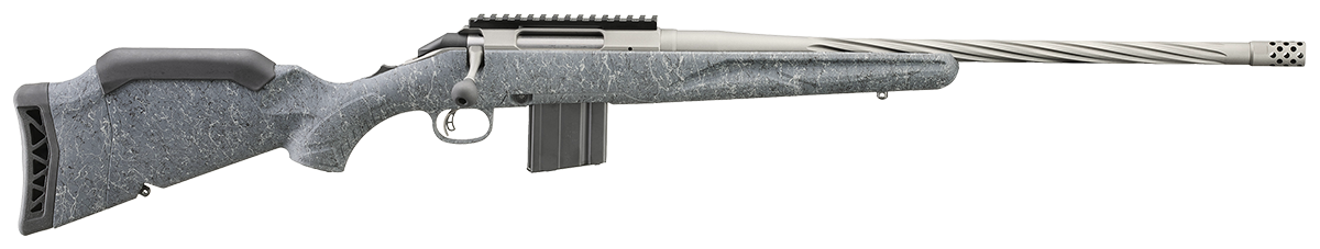 Ruger American Rifle Gen II .22ARC 10+1 20" Threaded Barrel Steel Receiver Picatinny Rail Muzzle Brake Adj Synthetic Stock 46918