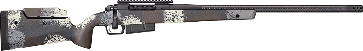 Springfield Armory Model 2020 Waypoint .300WinMag 3+1 24" CF Barrel Radial Muzzle Brake Adj Stock Pic Rail Camo BAW924300WMCFDA