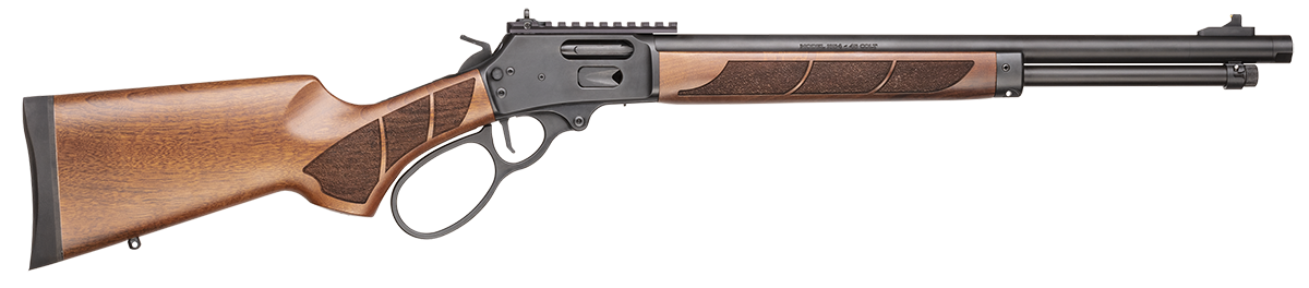 Smith & Wesson 1854 Lever Action Rifle .45LC 9+1 19.25" Threaded Barrel Walnut Stock Picatinny Rail Adj Rear Sight 13811