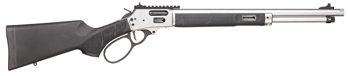 Smith & Wesson 1854 Lever Action Rifle .45LC 9+1 19.25" SS Threaded Barrel Picatinny Rail Adj Rear Sight Synthetic Stock 13814