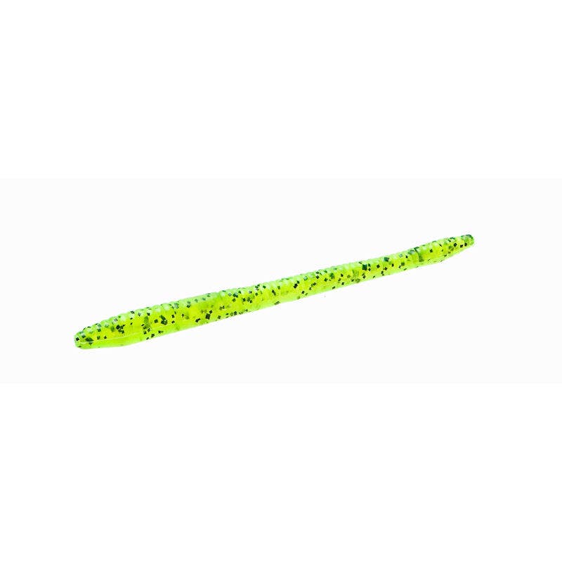 Zoom Finesse Worm - Chartreuse Pepper