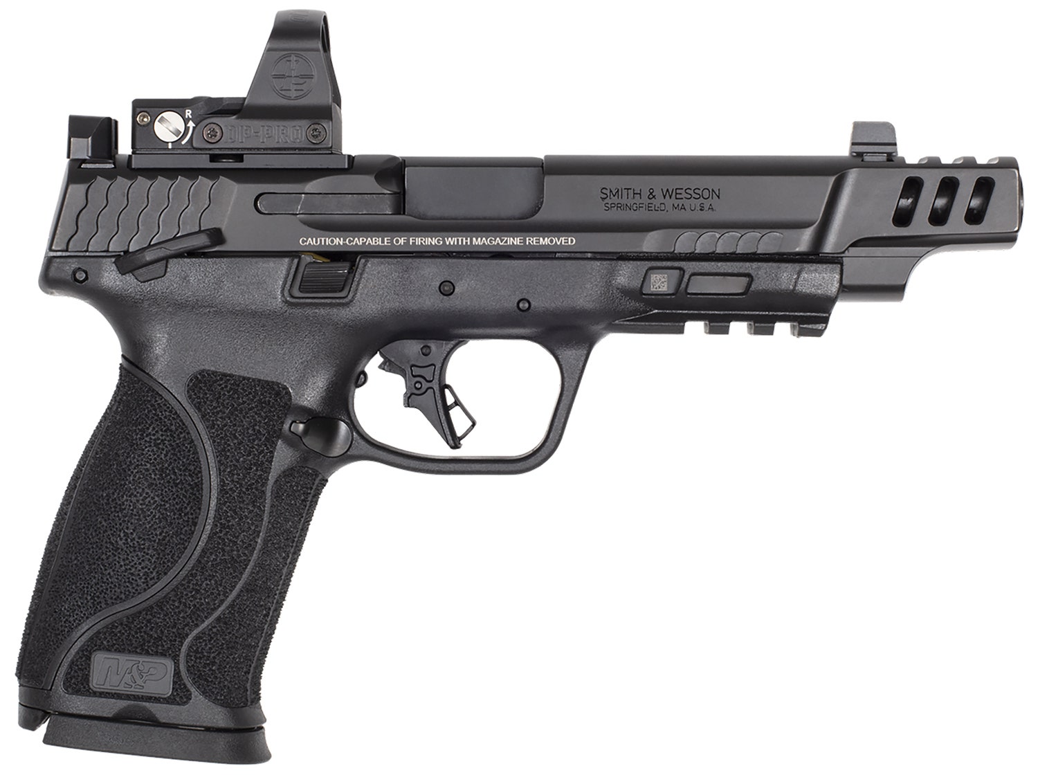 S&W M&P M2.0 10mm Auto Pistol w/Leupold Red Dot 5.60" Barrel Polymer Frame 14374
