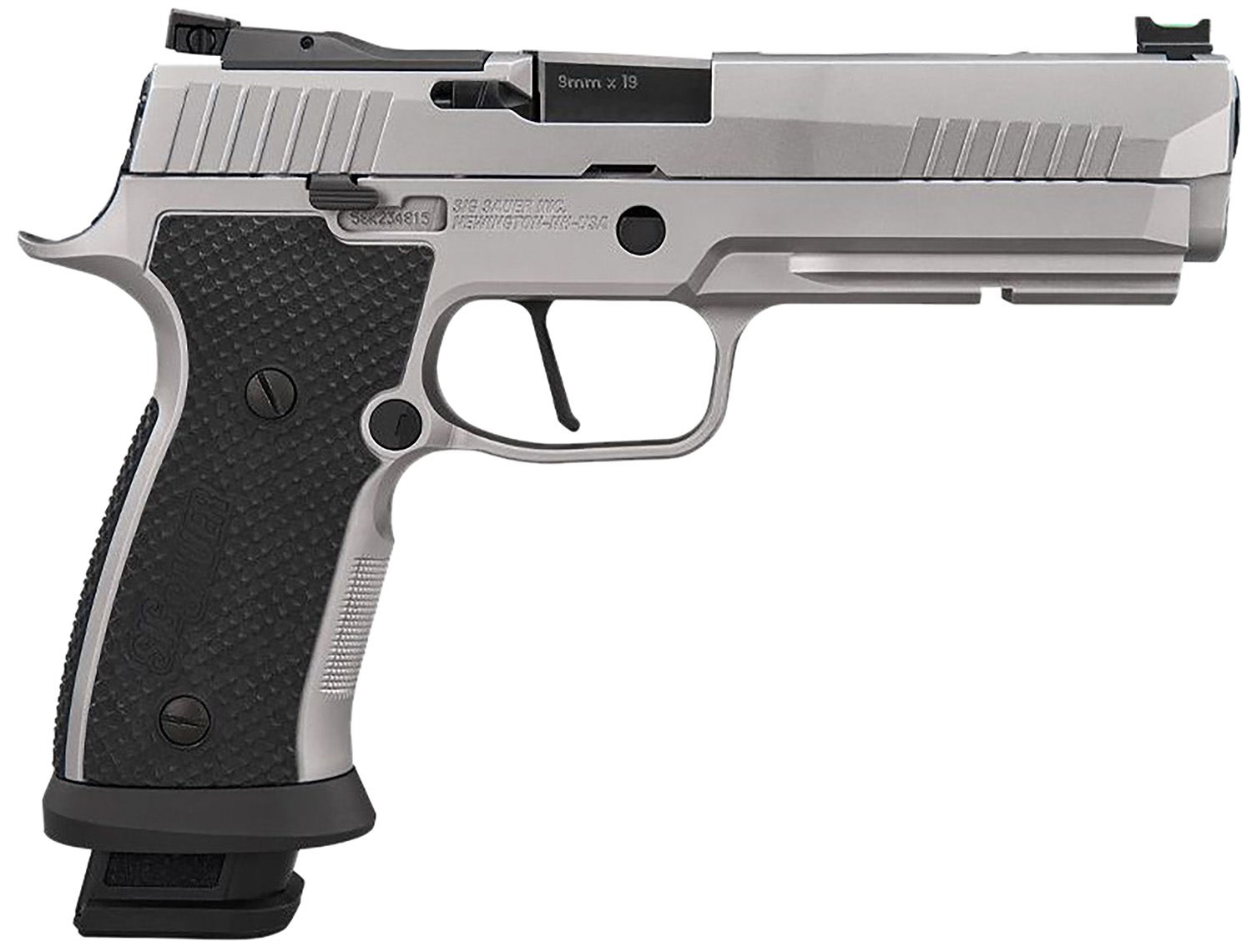 Sig Sauer P320 9mm Luger 10+1 5" Full Size Frame Optic Ready Stainless Steel 320SXG59STAS10