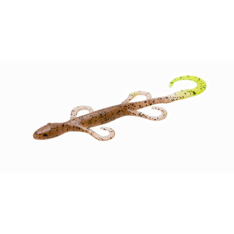 Zoom 6" Lizard - Pumpkin Chartreuse