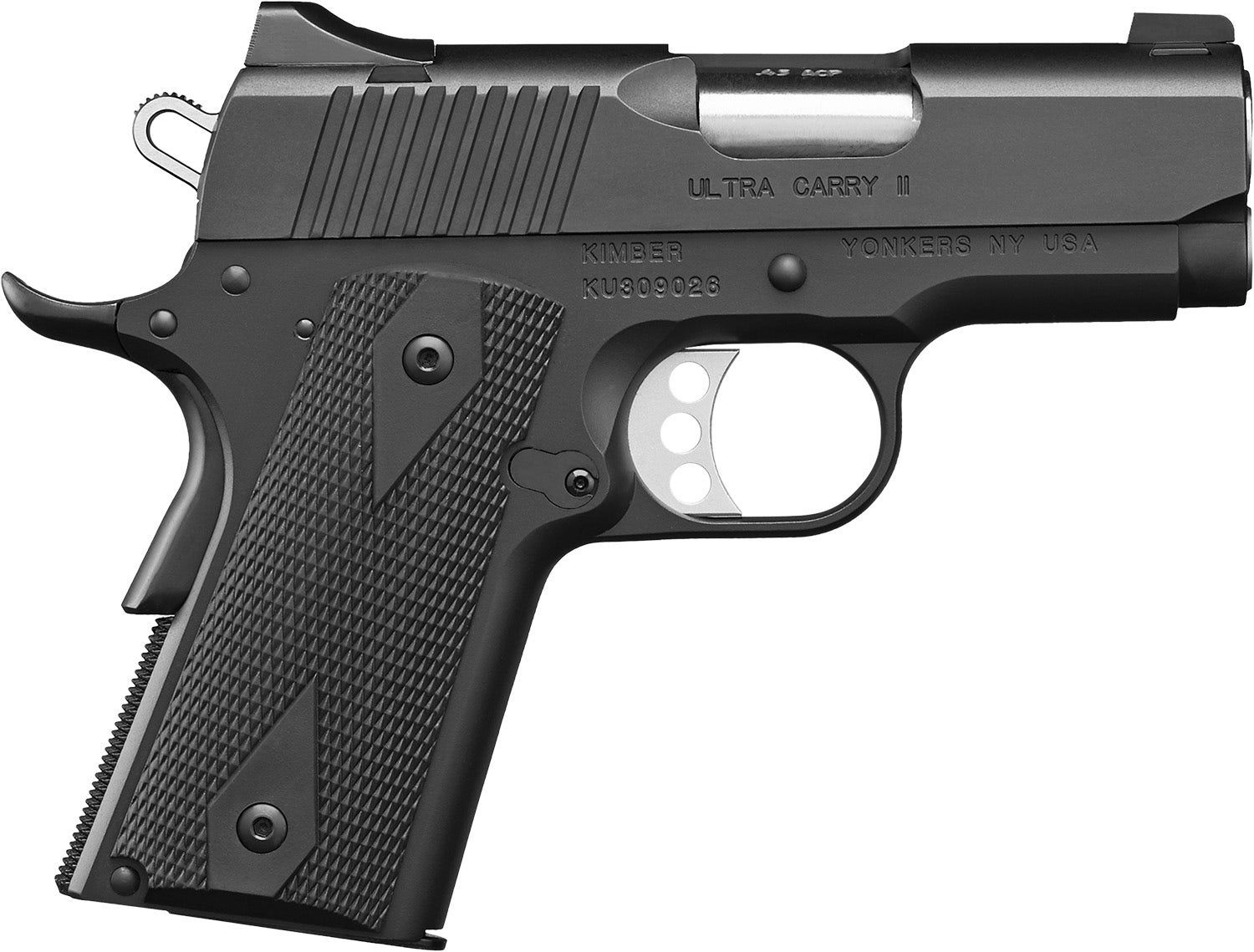 Kimber Ultra Carry II (CA) 45 ACP Pistol 3" Matte Black 3200061CA