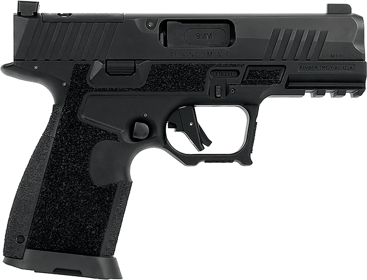 Kimber R7 Mako Carbon Compact OR 9MM Pistol 3.92" Black 3800016