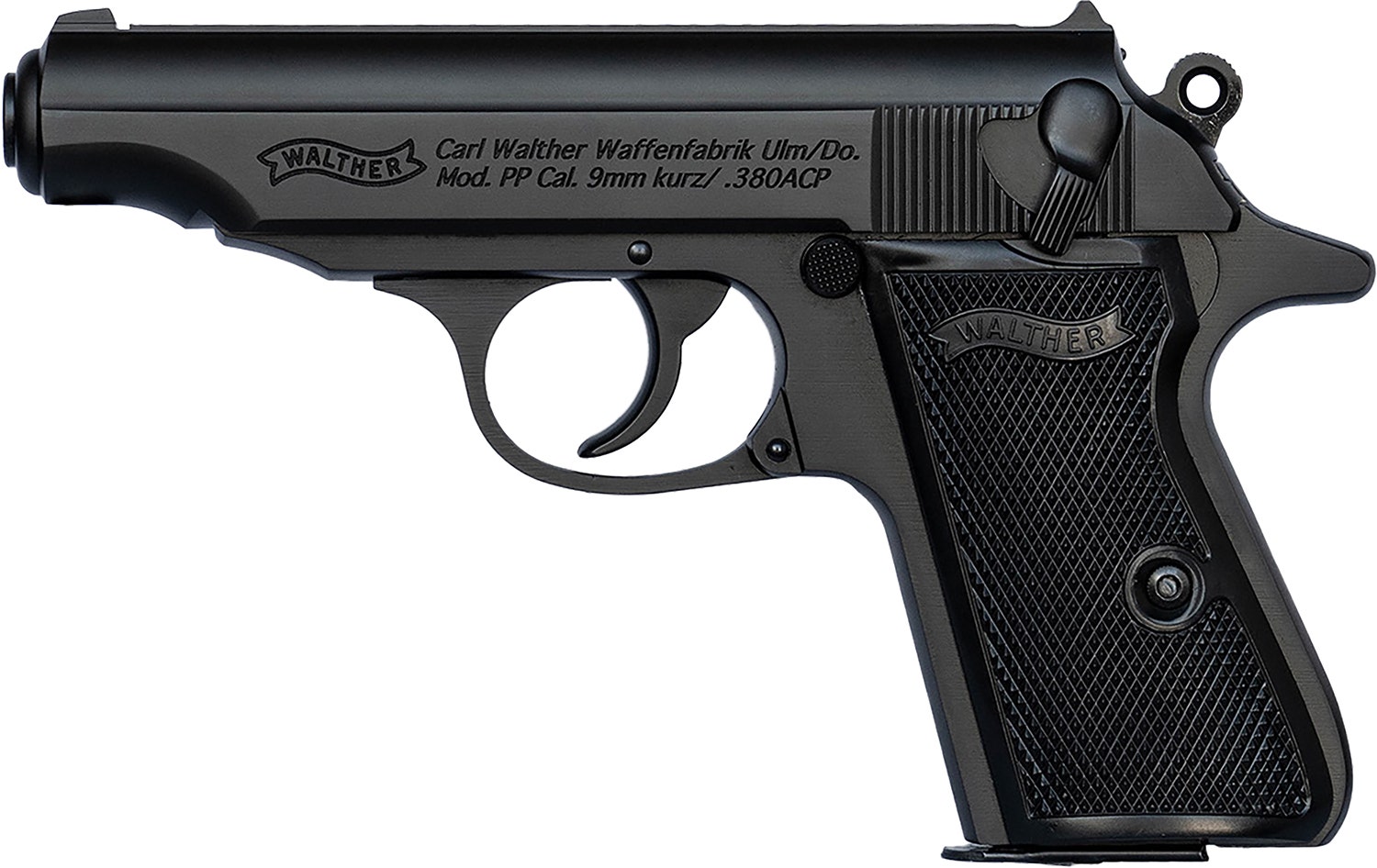 Walther PP 32 ACP Pistol 3.9" Black 4796030
