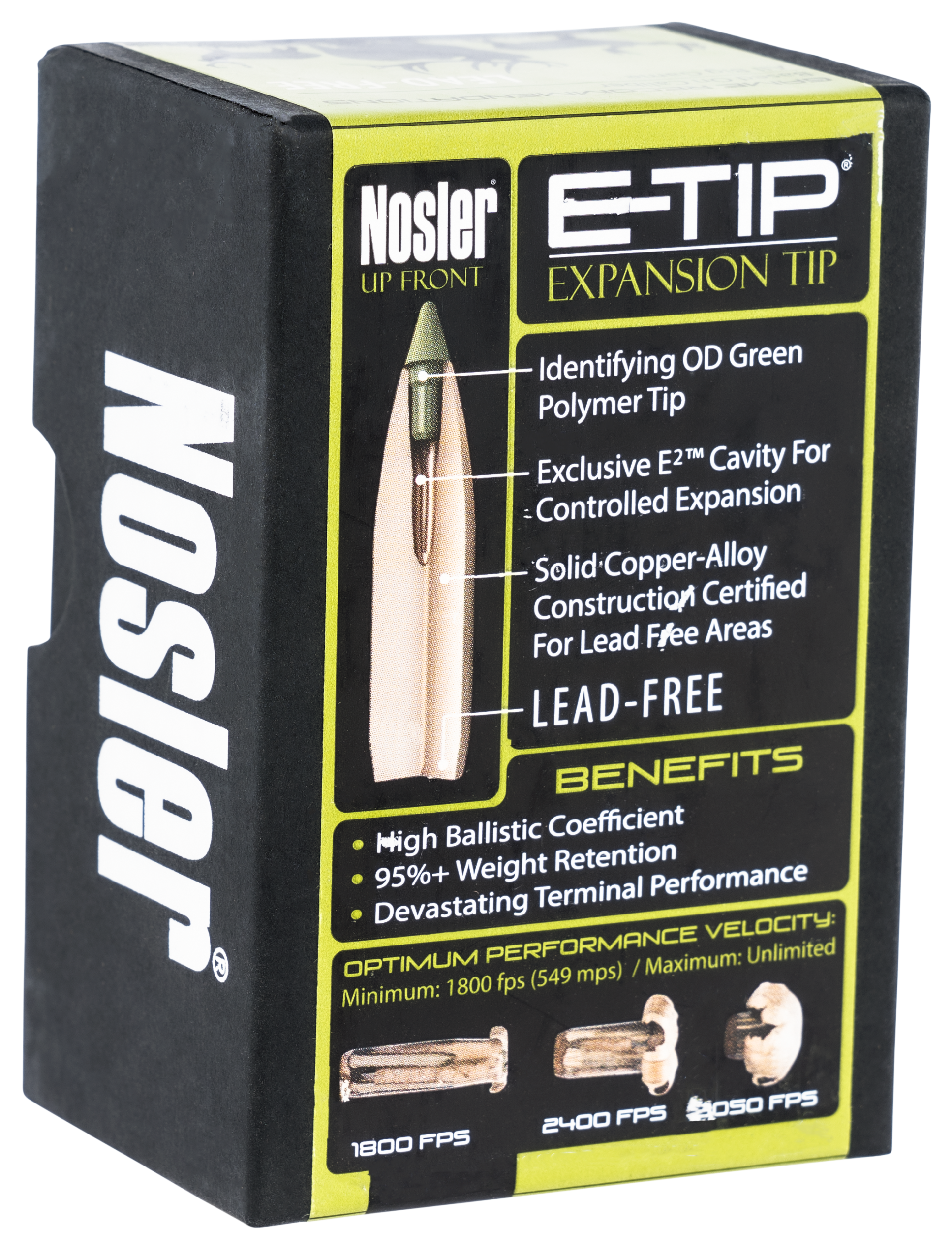 Nosler E-tip, Nos 59380 E-tip         30 110 Lf   50