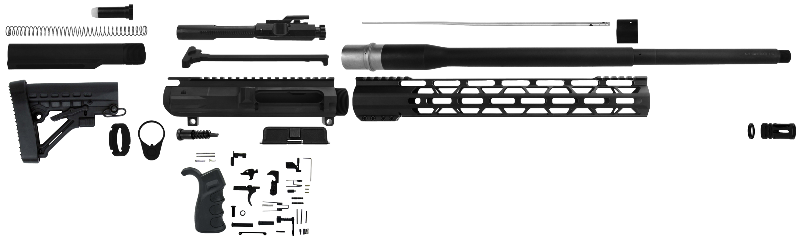 Tacfire Ar Build Kit, Tacfire Ss-rk6.5crd-lpk-20bn   6.5   Rfl Build Kit
