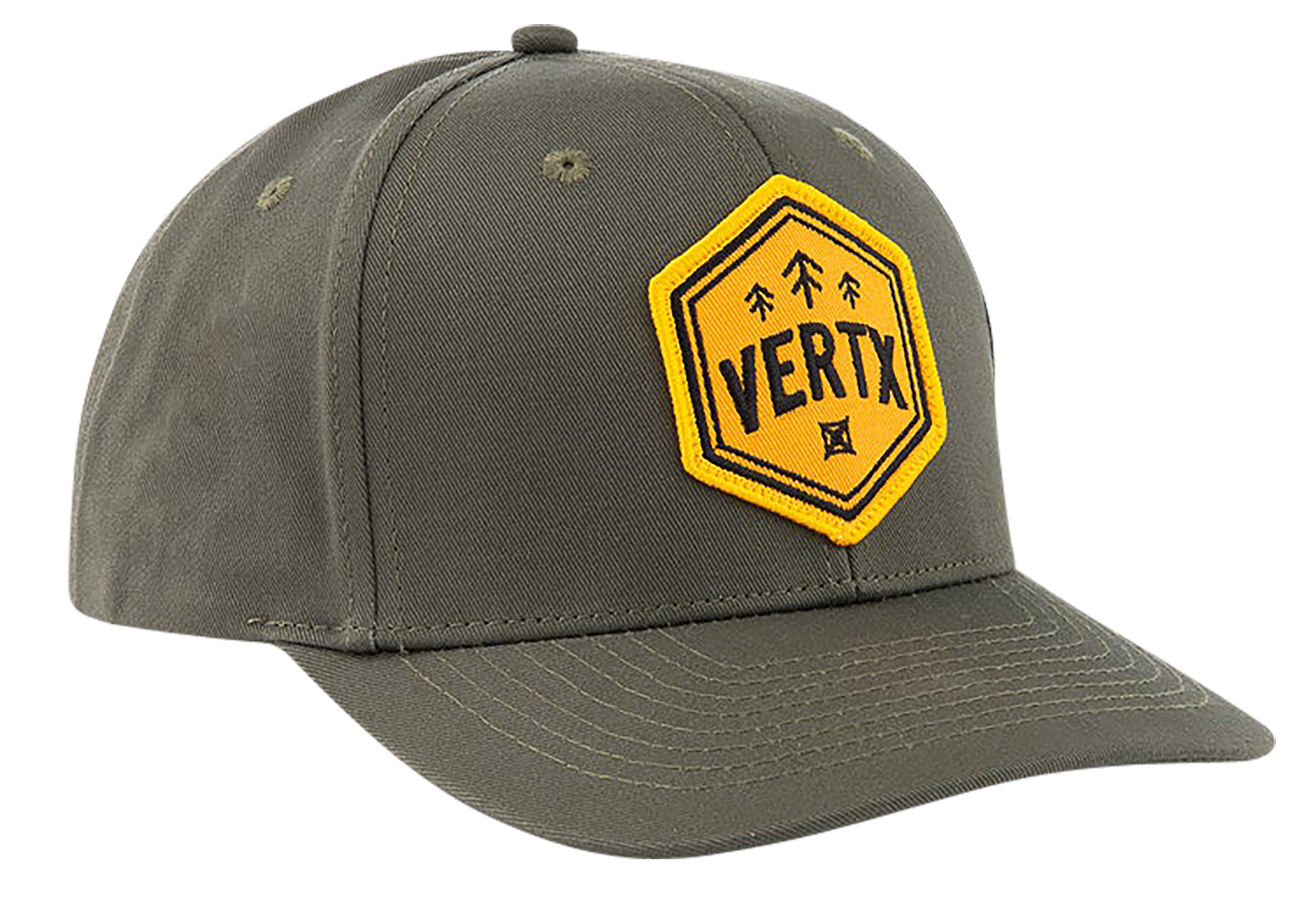 Vertx Chino, Vertx  Vtx9912   Hexagon Logo Chino Hat      Tan