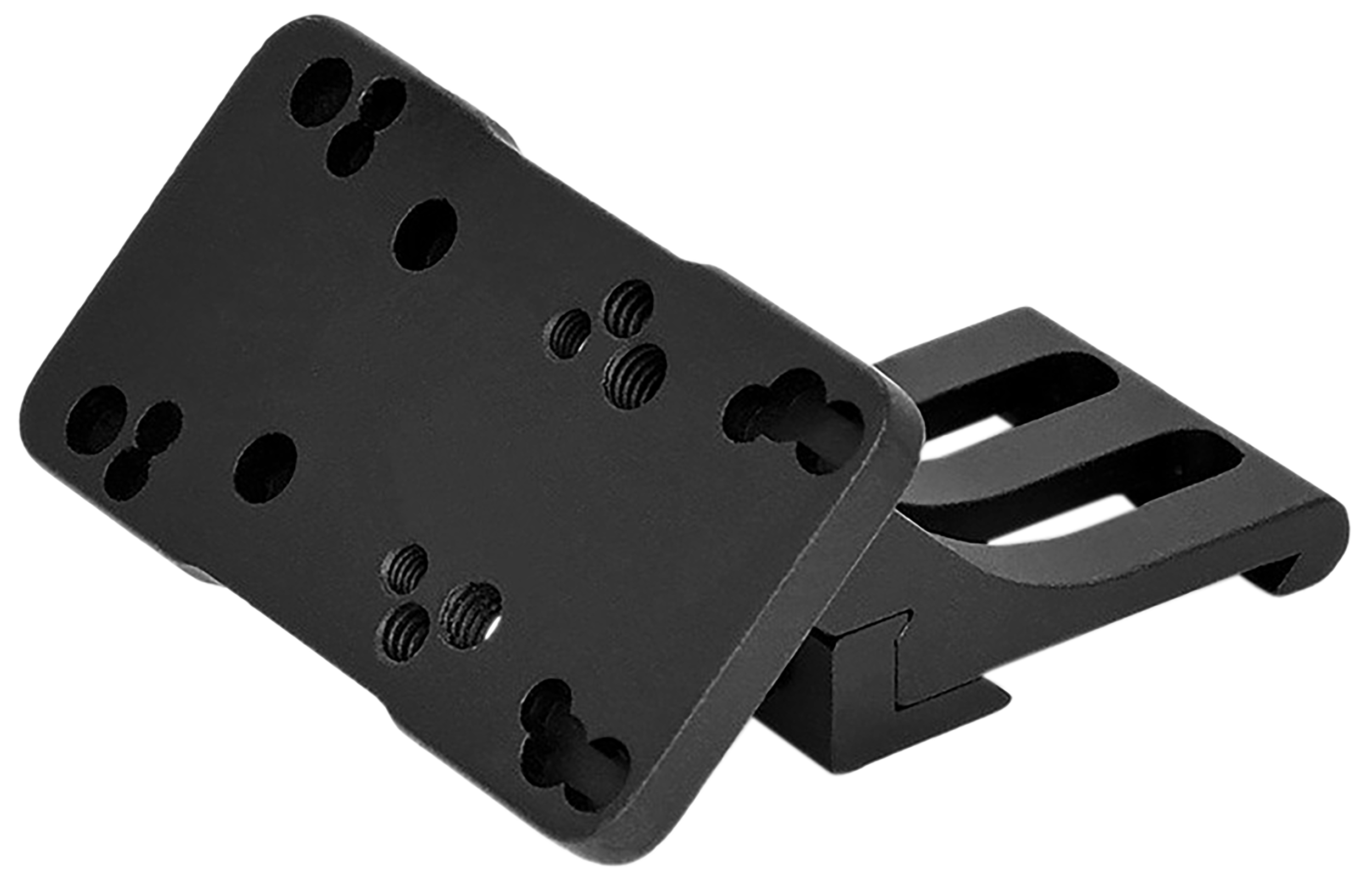 Warne Red-dot Riser 45 Degree Offset Reflex, Warne 6110ml Red-dot Riser 45° Offset Reflex  Lh