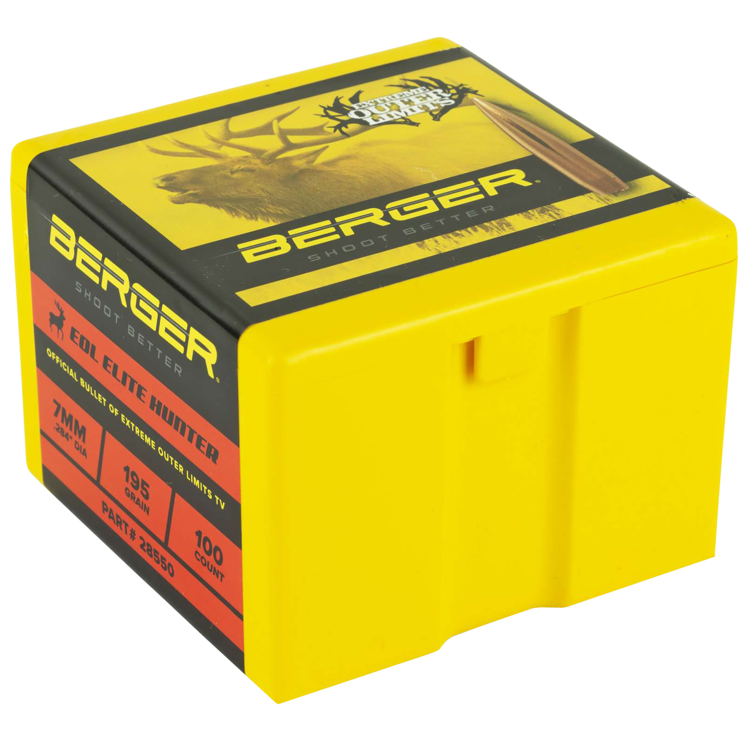 Berger .284 195g Elite Huntr 100ct